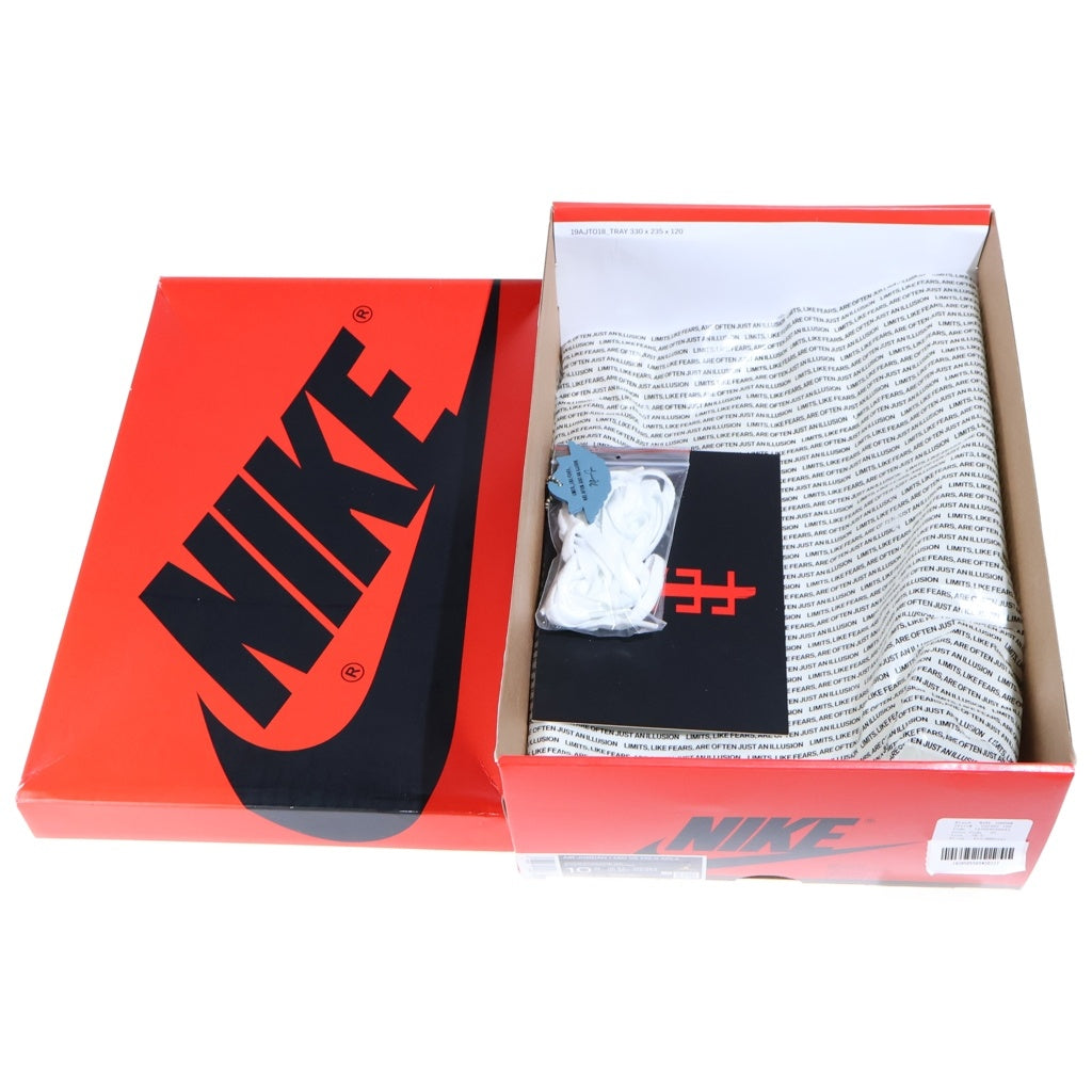 NIKE(ナイキ) ×FACETASM AIR JORDAN 1 MID SE FRLS APLA ファセッタズム エアジョーダン1 フィアレス ミッドカットスニーカー ホワイト/ネイビー US10.5/28.5cm CU2802-100
