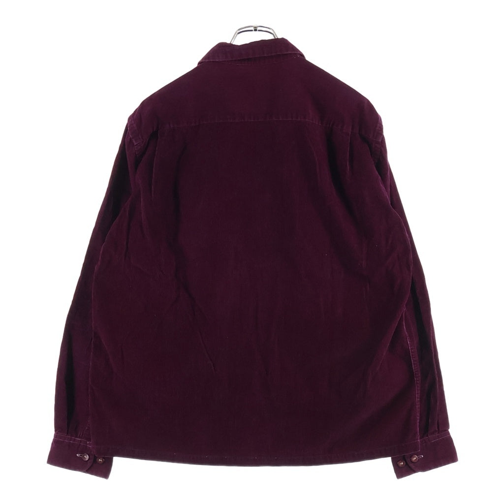 VINTAGE(ヴィンテージ) 50S VINTAGE TOWNCRAFT L/S SHIRT ヴィンテージ タウンクラフト コーデュロイ 長袖開襟 オープンカラーシャツ パープル