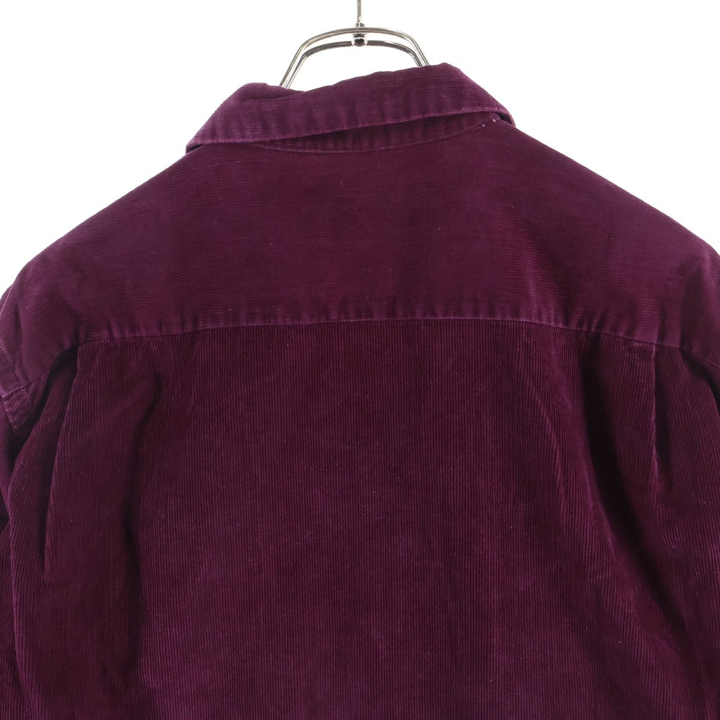 VINTAGE(ヴィンテージ) 50S VINTAGE TOWNCRAFT L/S SHIRT ヴィンテージ タウンクラフト コーデュロイ 長袖開襟 オープンカラーシャツ パープル