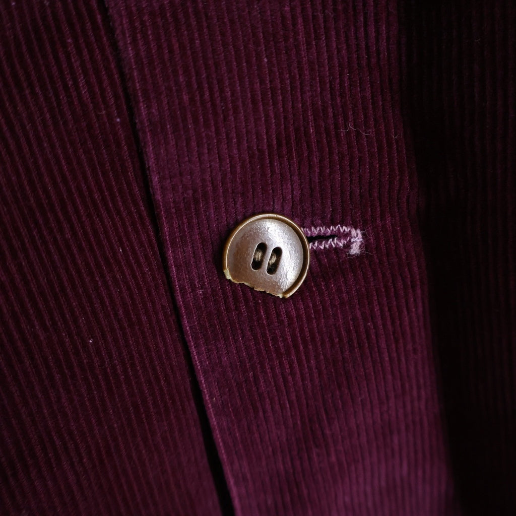 VINTAGE(ヴィンテージ) 50S VINTAGE TOWNCRAFT L/S SHIRT ヴィンテージ タウンクラフト コーデュロイ 長袖開襟 オープンカラーシャツ パープル
