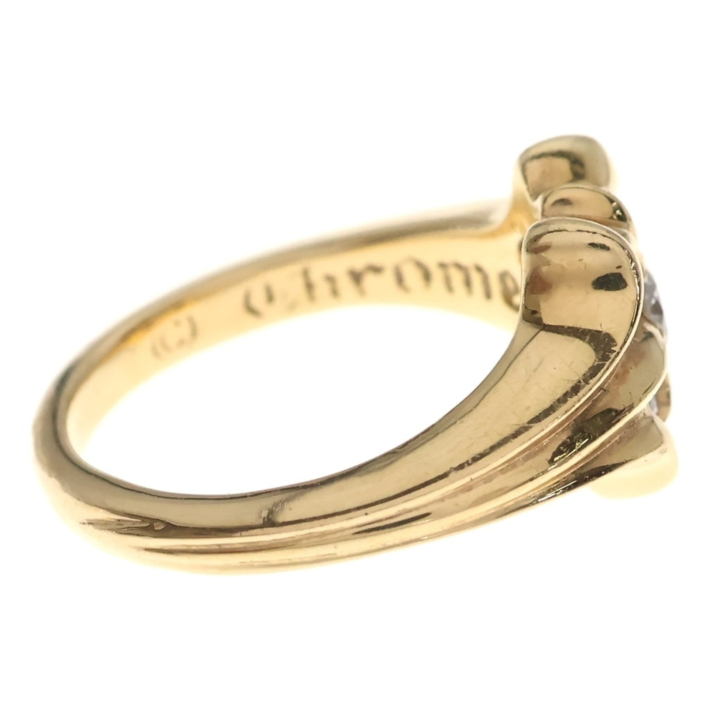 CHROME HEARTS(クロムハーツ) 22K SKT 5PT DIA SKTリング 5ポイントダイヤ ゴールド