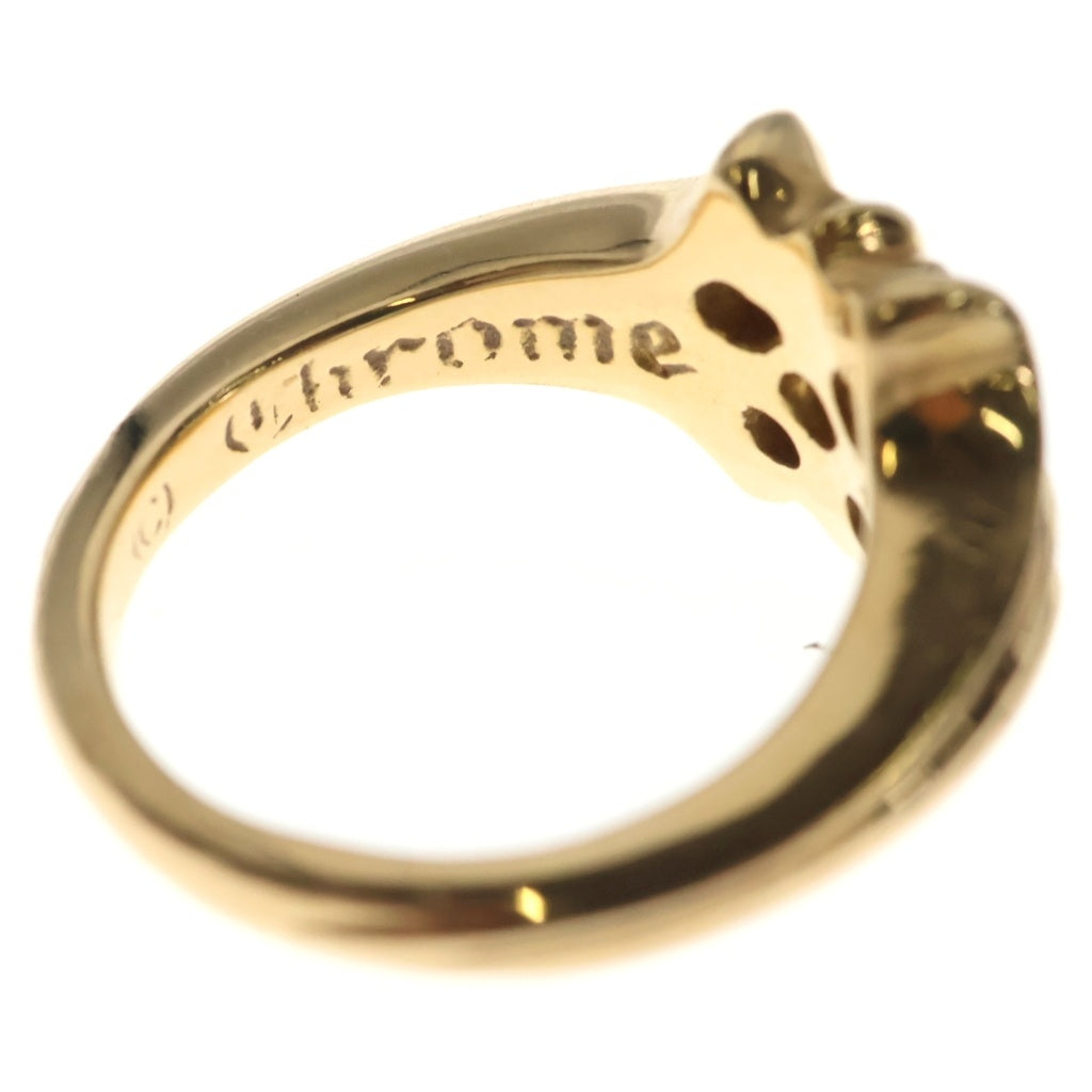 CHROME HEARTS(クロムハーツ) 22K SKT 5PT DIA SKTリング 5ポイントダイヤ ゴールド