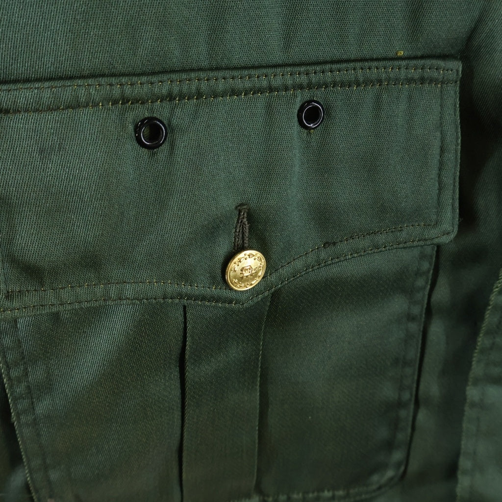 VINTAGE(ヴィンテージ) 60-70S VINTAGE POLICEMAN JACKET ヴィンテージ ポリスマン 裏地キルティング タロンジップ ジャケット グリーン