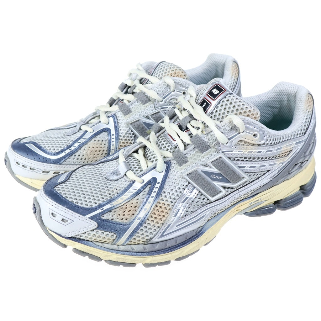 New Balance(ニューバランス) ×thisisneverthat ディスイズネバーザット ヴィンテージ加工 メッシュ ローカットスニーカー グレー US10.5/28.5cm M1906RTI