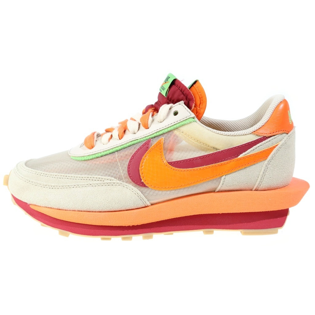 NIKE(ナイキ) ×sacai ×CLOT LD WAFFLE ORANGE BLAZE サカイ クロット LDワッフル オレンジブレイズ ローカットスニーカー オレンジ/ベージュ US10/28cm DH1347-100