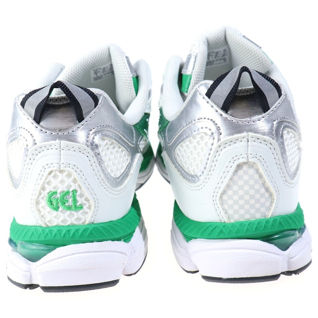 ASICS(アシックス) ×Hidden NY GEL-NYC ヒドゥンNY ゲル メッシュ ローカットスニーカー ホワイト/グリーン US10/28cm 1201B001