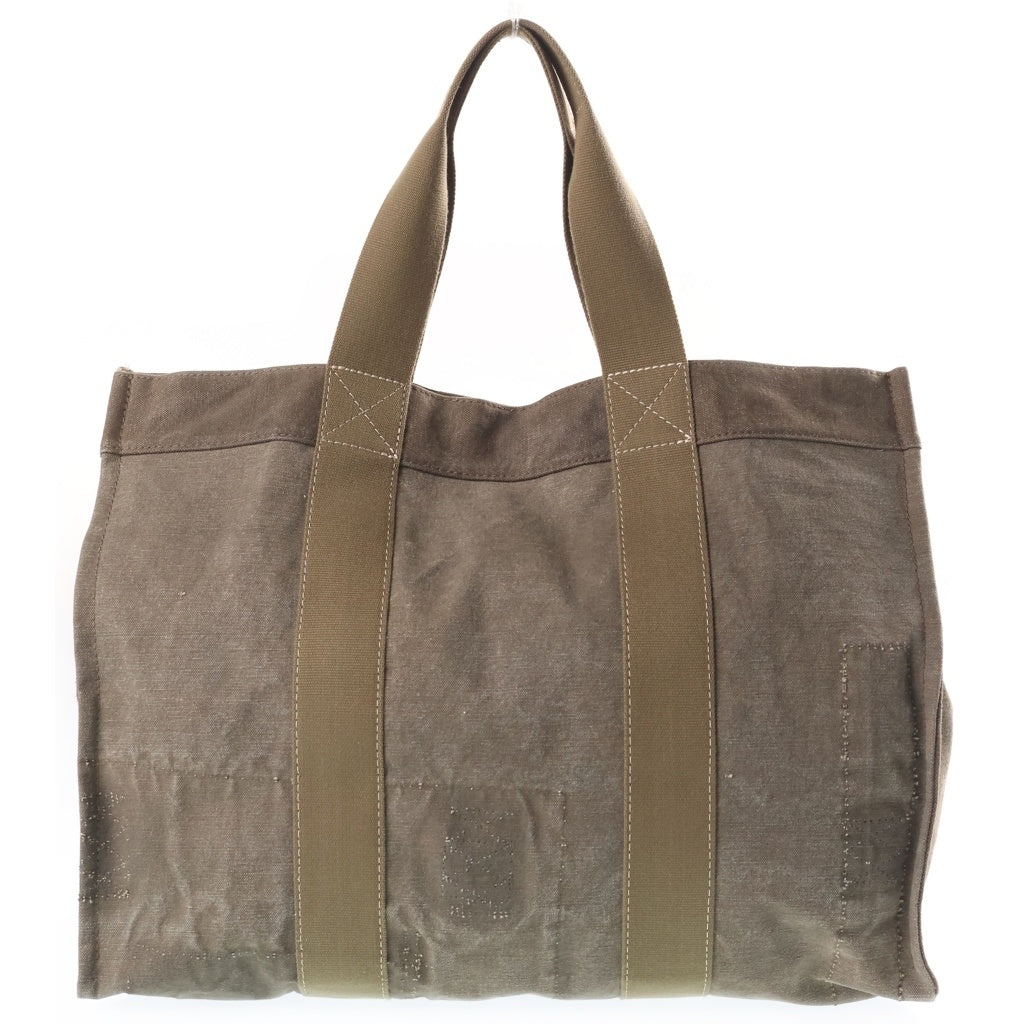 READY MADE(レディメイド) EASY TOTE BAG LARGE ヴィンテージコットン イージー ハンド トートバッグ カーキ RE-CO-KH-00-00-227 レディース