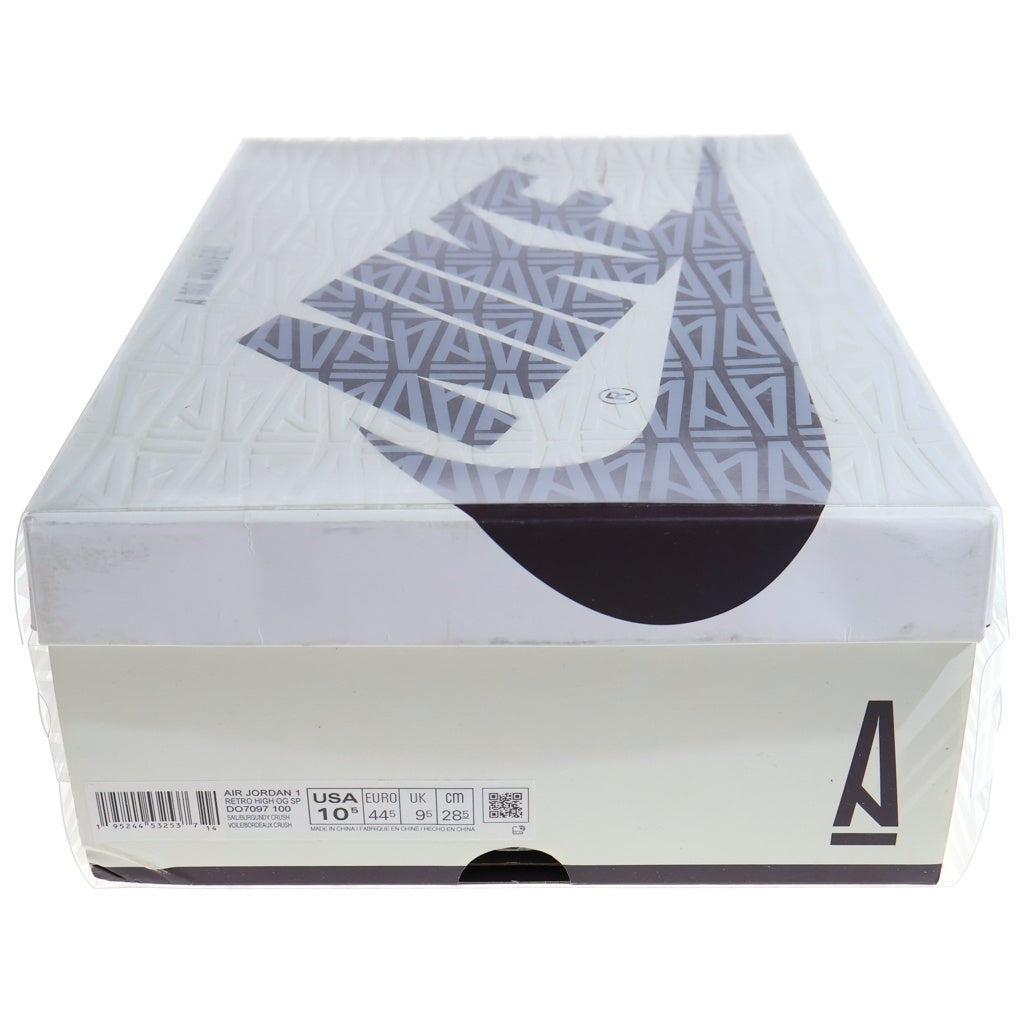 NIKE(ナイキ) ×A MA MANIERE AIR JORDAN 1 RETRO HIGH OG SAIL AND BURGUNDY アママニエール エアジョーダン レトロ ハイカットスニーカー US10.5/28.5cm DO7097-100