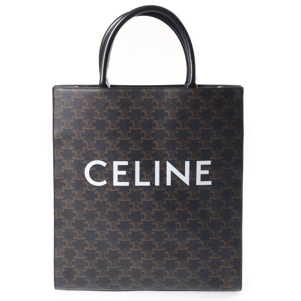 CELINE(セリーヌ) トリオンフ バーティカルカバ スモール PVC レザー 2WAY ハンドバック マルチ 191542BZK.04LU レディース