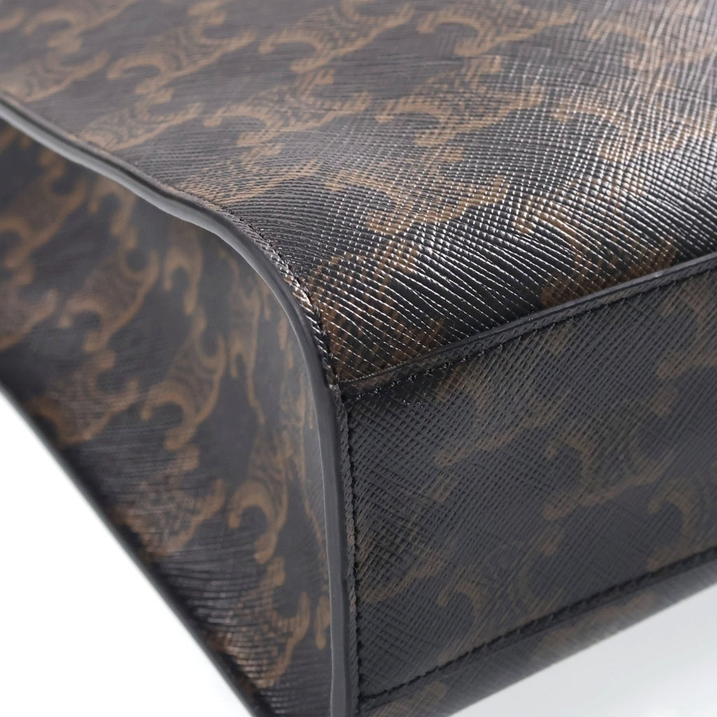 CELINE(セリーヌ) トリオンフ バーティカルカバ スモール PVC レザー 2WAY ハンドバック マルチ 191542BZK.04LU レディース