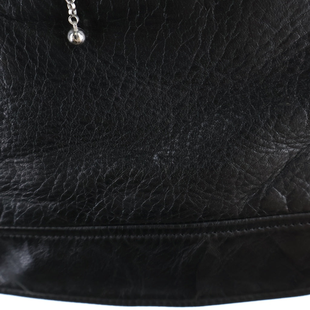 SHIPS JET BLUE(シップスジェットブルー) 14SS ×NOWARTT ノワート ホースレザー ライダースジャケット ブラック 124-35-0018