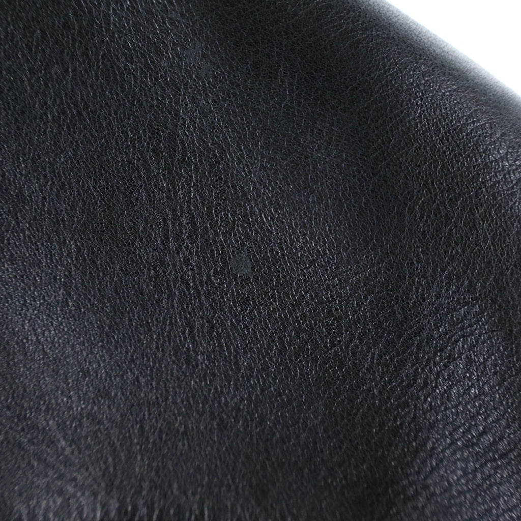 SHIPS JET BLUE(シップスジェットブルー) 14SS ×NOWARTT ノワート ホースレザー ライダースジャケット ブラック 124-35-0018