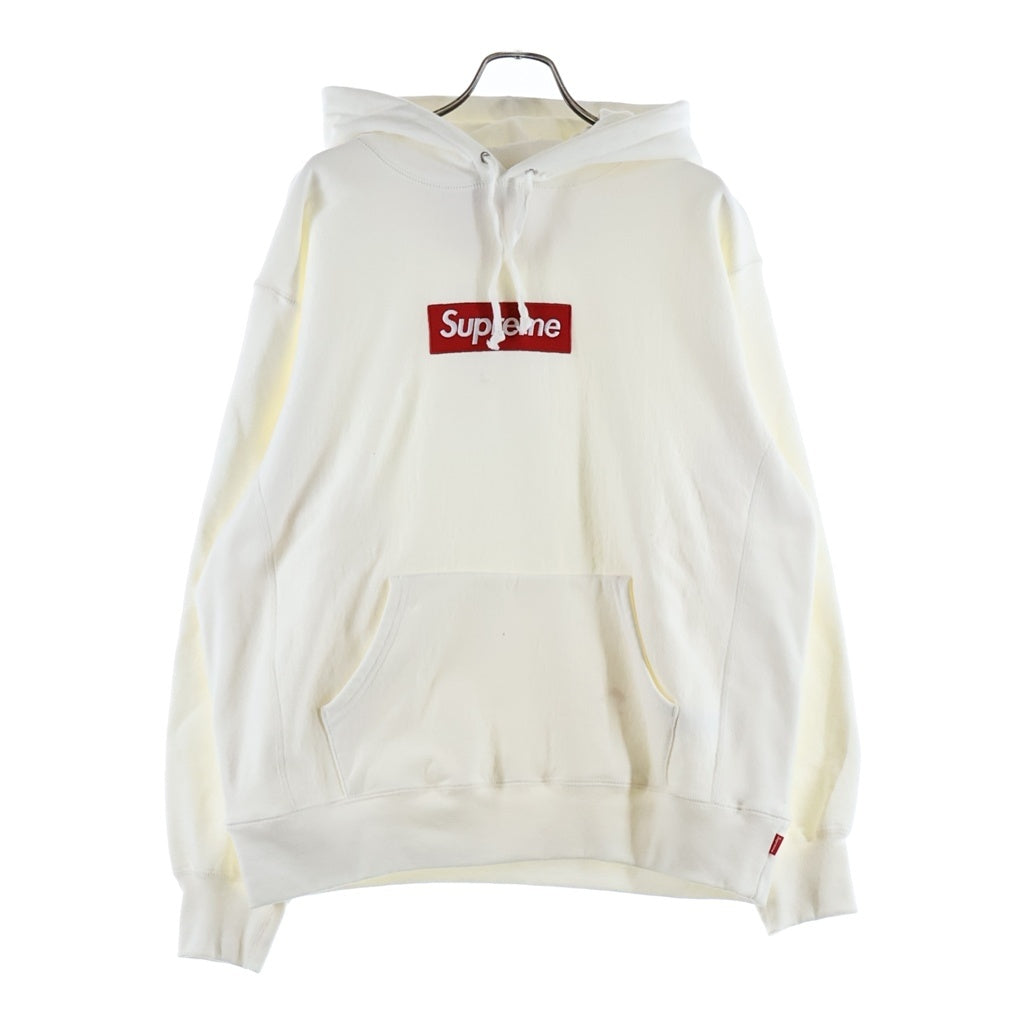 SUPREME(シュプリーム) 21AW Box Logo Hooded Sweatshirt ボックスロゴ プルオーバースウェットパーカー フーディー ホワイト