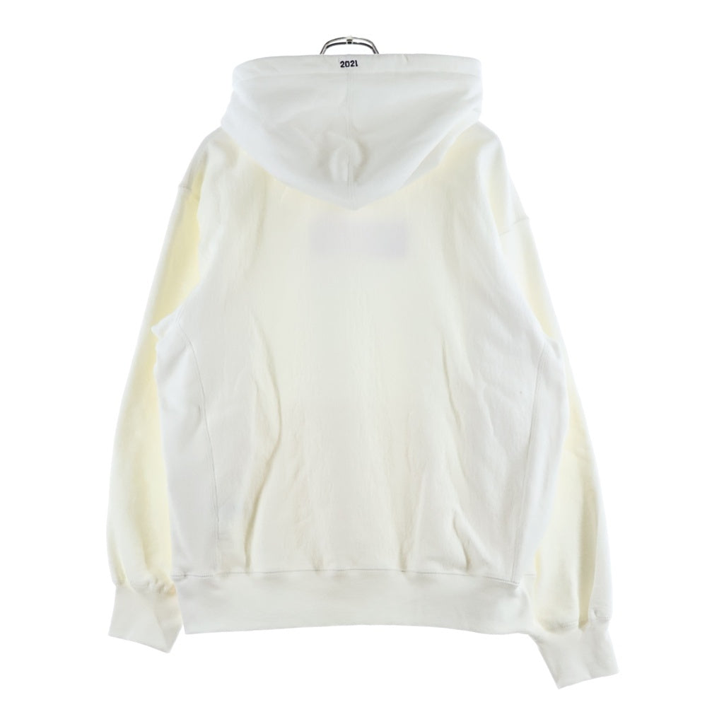 SUPREME(シュプリーム) 21AW Box Logo Hooded Sweatshirt ボックスロゴ プルオーバースウェットパーカー フーディー ホワイト