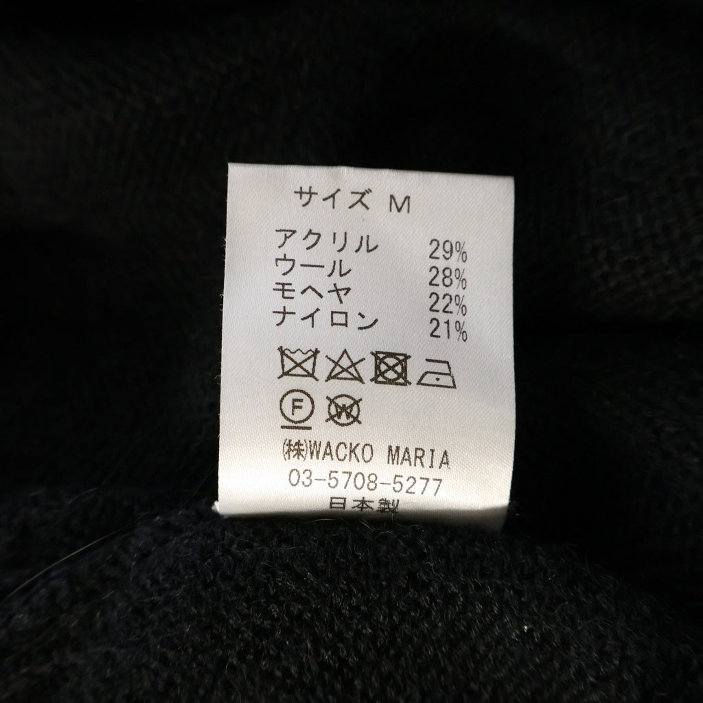 WACKO MARIA(ワコマリア) MOHAIR CARDIGAN モヘアカーディガン ブラック