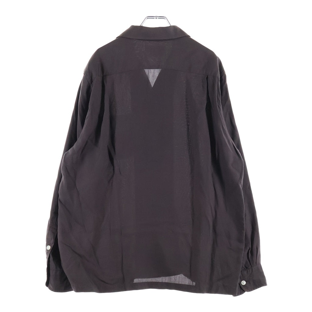 WACKO MARIA(ワコマリア) 50's SHIRT オープンカラーシャツ ブラウン