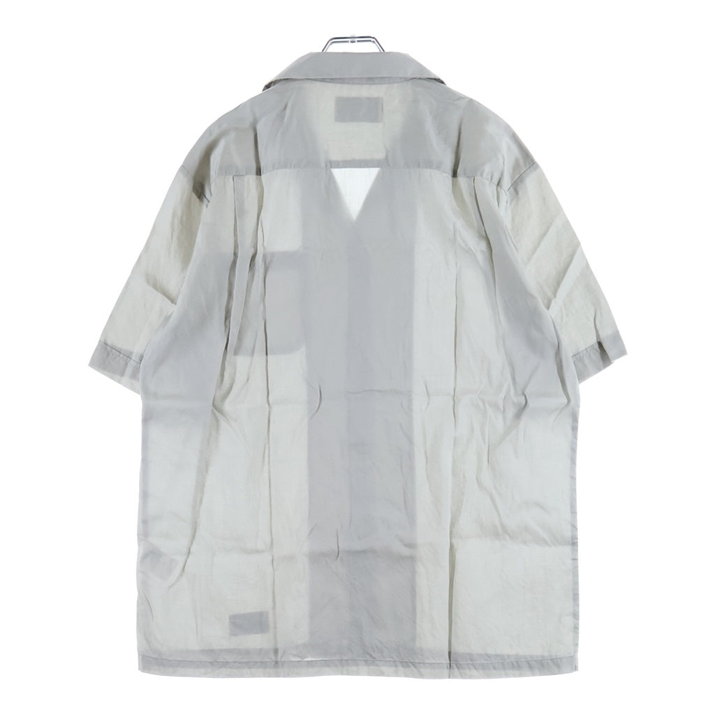 WACKO MARIA(ワコマリア) SOKTAS MAFIA SHIRT マフィアシャツ オープンカラー グレー