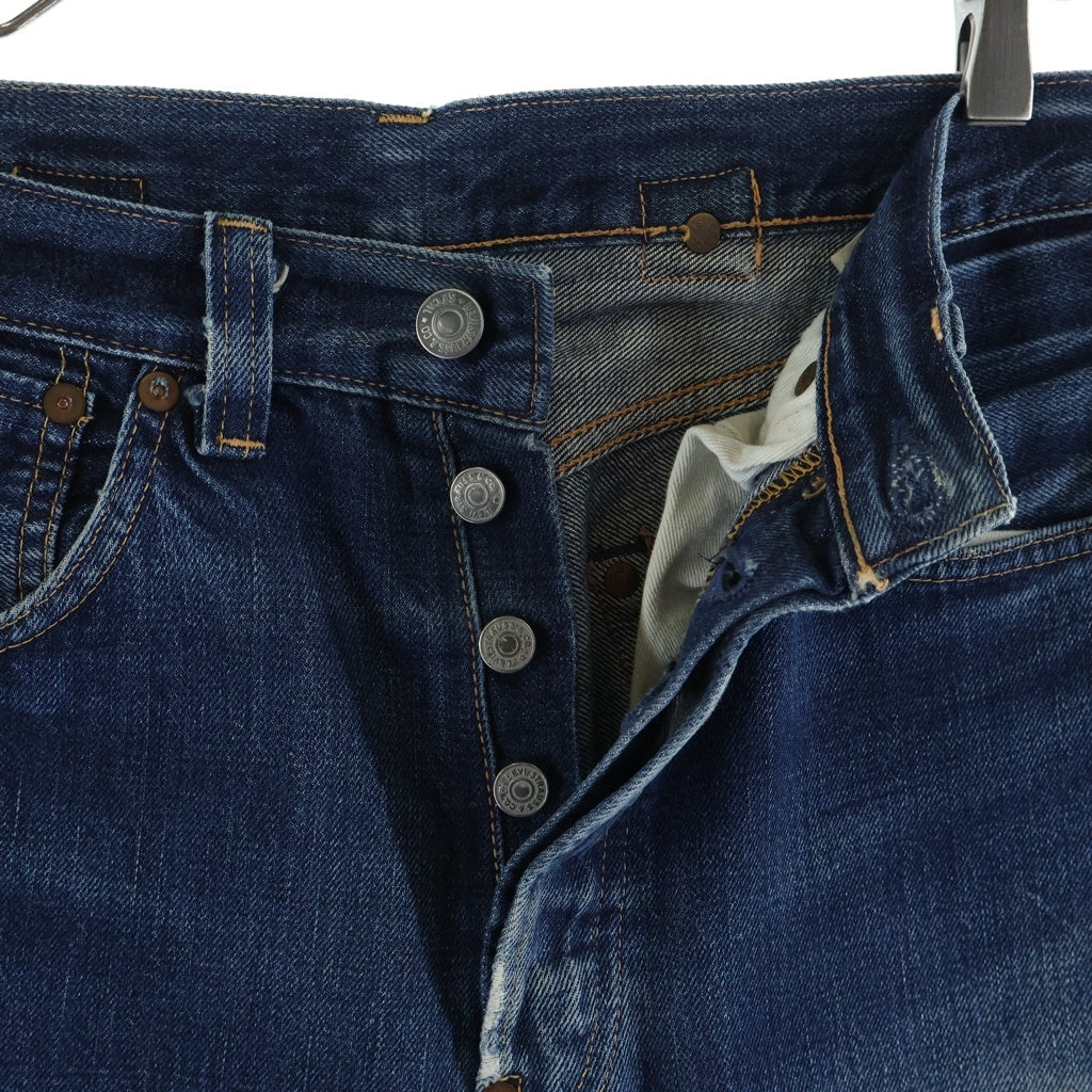 Levi's VINTAGE CLOTHING(リーバイス ビンテージ クロージング) 00S 501XX 復刻 1937年モデル 日本製 ビッグE シンチバック ボタンフライデニムパンツ インディゴ 37501