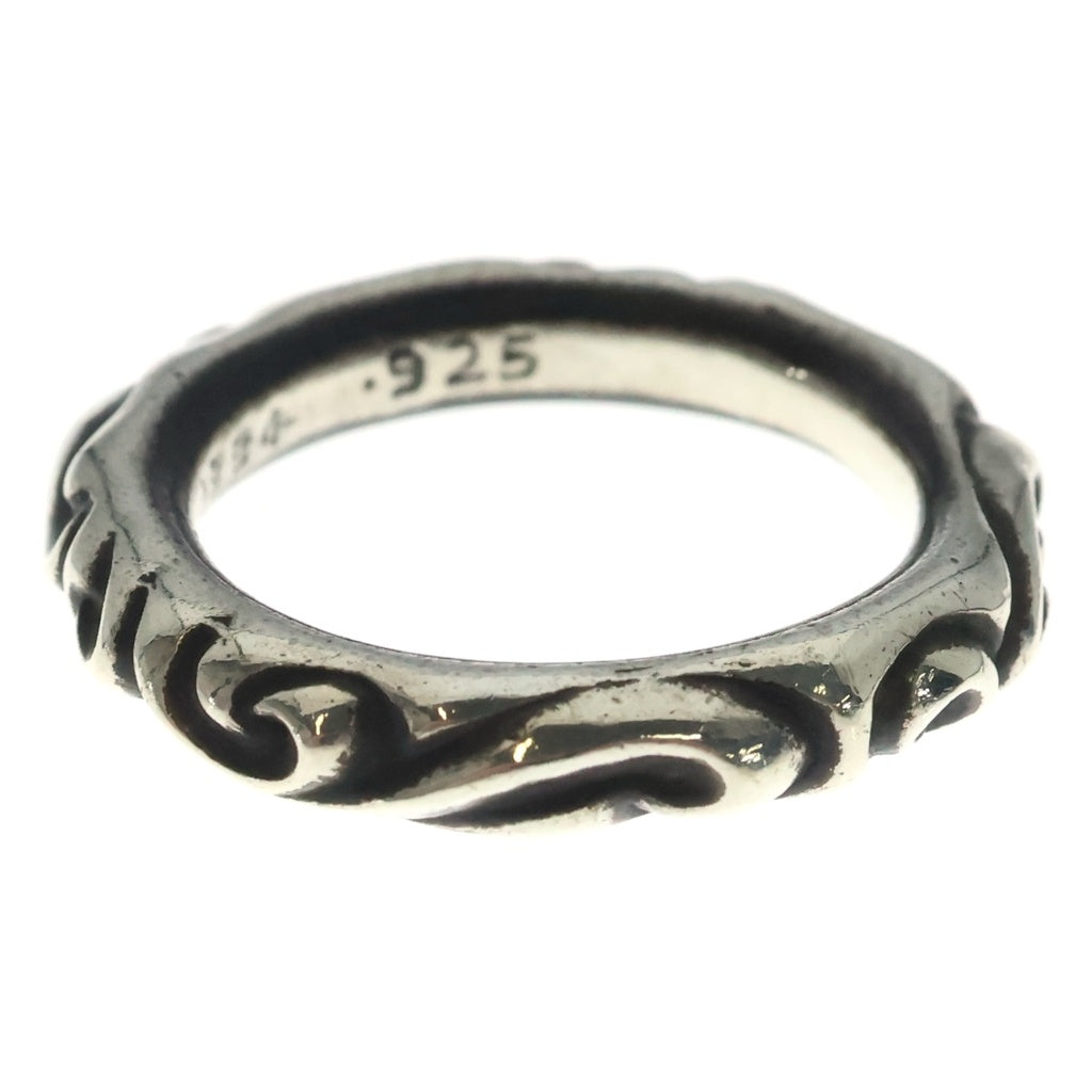 CHROME HEARTS(クロムハーツ) SCRL BAND スクロールバンド リング シルバー BCA351