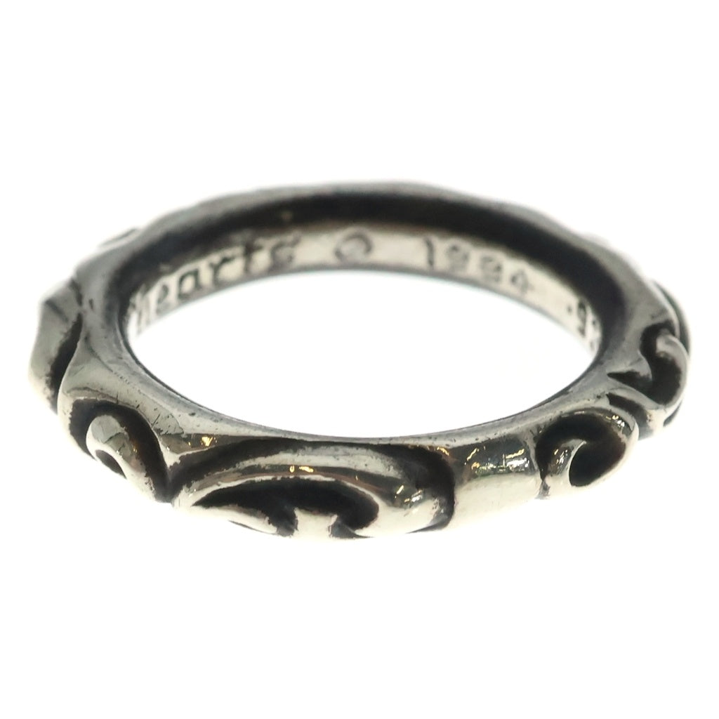 CHROME HEARTS(クロムハーツ) SCRL BAND スクロールバンド リング シルバー BCA351