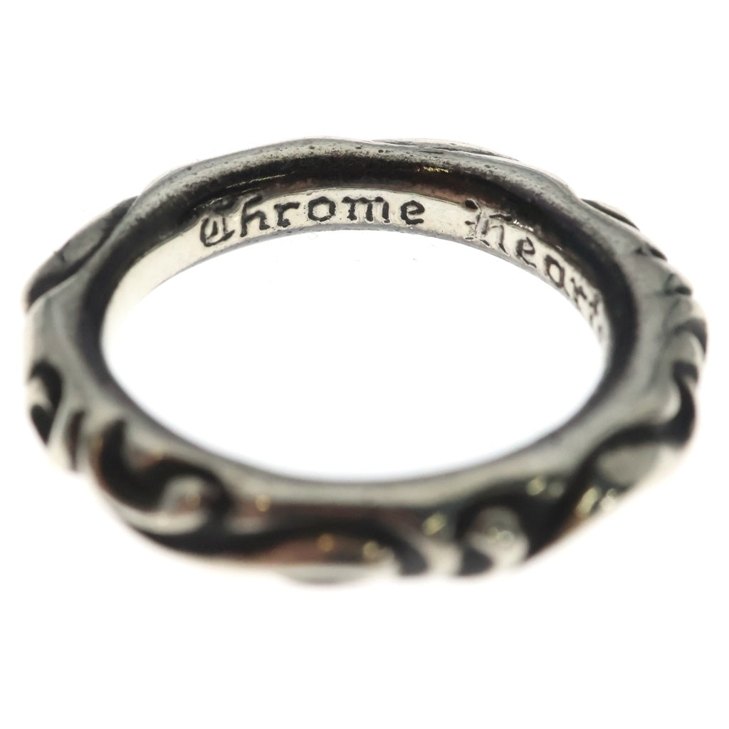 CHROME HEARTS(クロムハーツ) SCRL BAND スクロールバンド リング シルバー BCA351