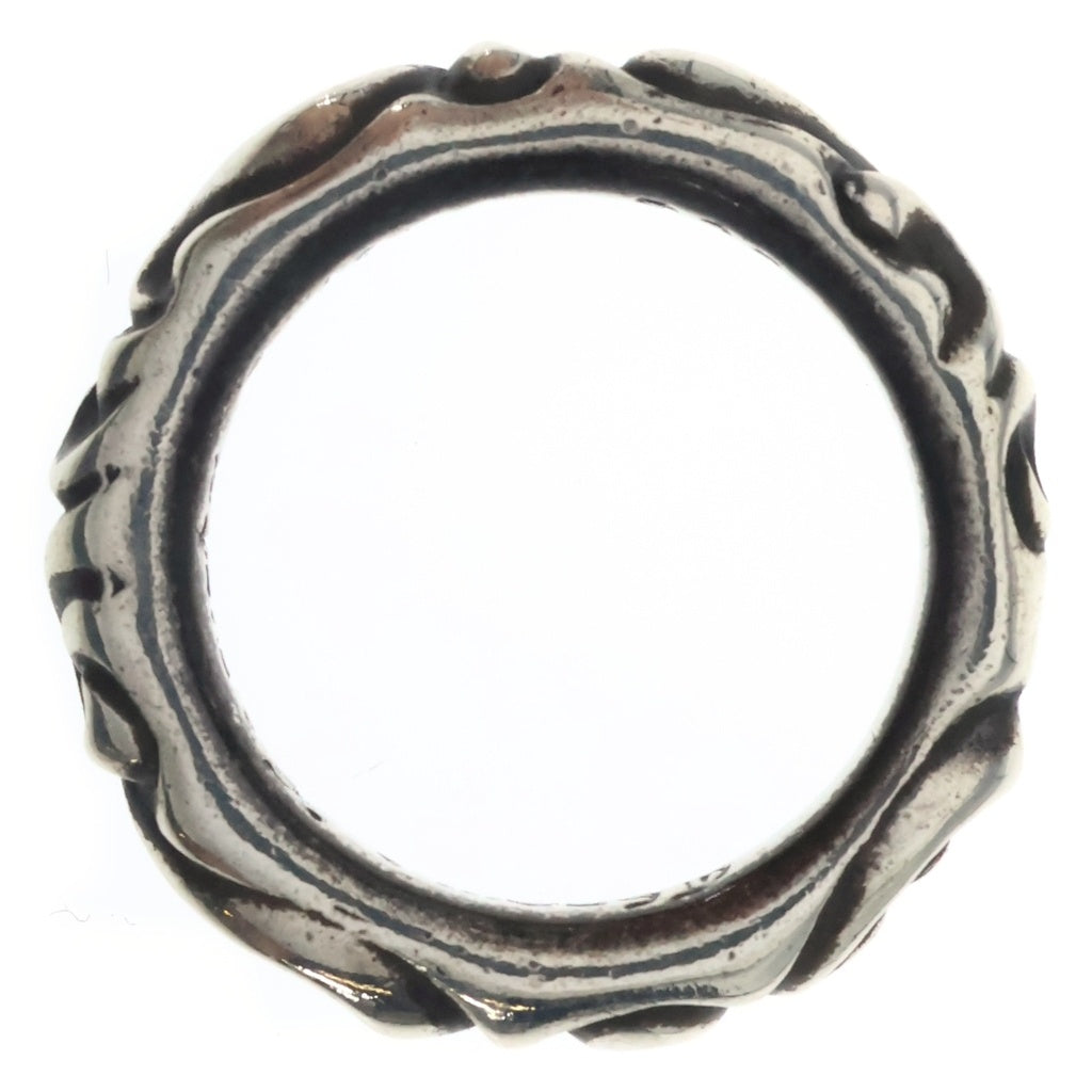 CHROME HEARTS(クロムハーツ) SCRL BAND スクロールバンド リング シルバー BCA351