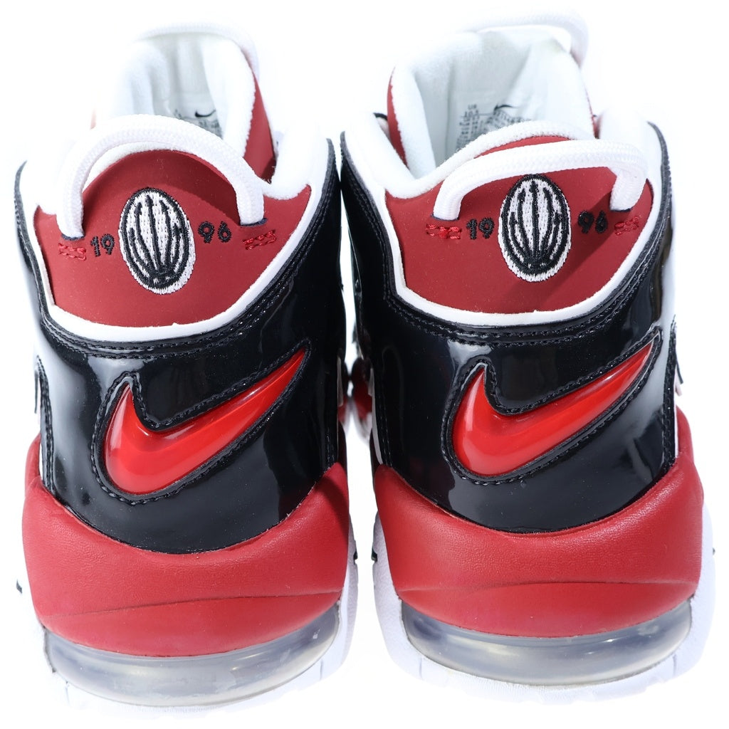NIKE(ナイキ) AIR MORE UPTEMPO 96 エアモアアップテンポ96 ハイカットスニーカー レッド/ブラック US10.5/28.5cm 921948-600