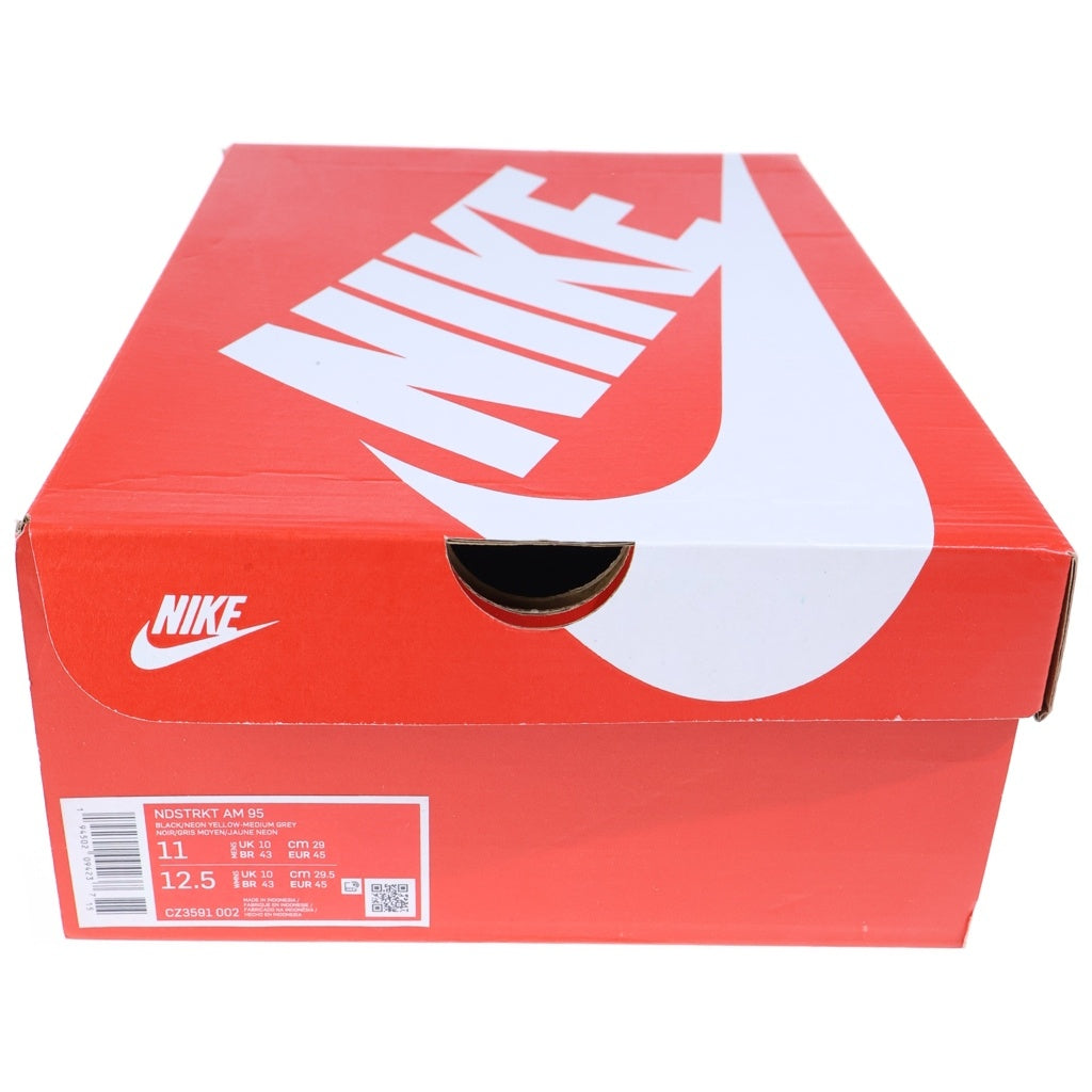 NIKE(ナイキ) AIR MAX NDSTRKT AM 95 エアマックス95 インデストラクト ローカットスニーカー グレー US11/29cm CZ3591-002
