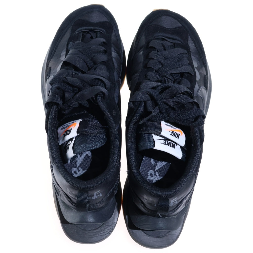NIKE(ナイキ) ×SACAI VAPOR WAFFLE BLACK GUM サカイ ヴェイパーワッフル ローカットスニーカー ブラックガム US8/26.0cm DD1875-001