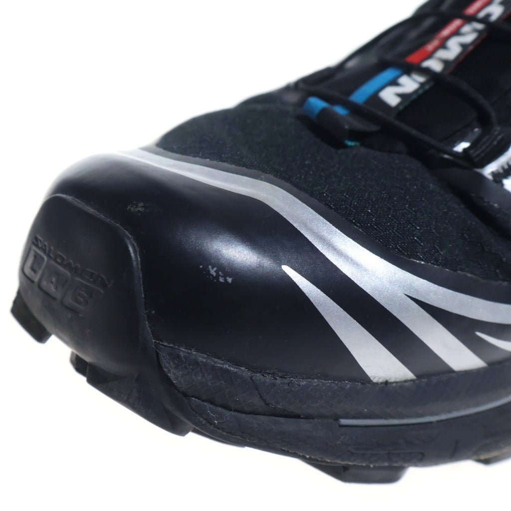 SALOMON(サロモン) XT-6 GORE-TEX ゴアテックス メッシュ ドローコード ローカットスニーカー ブラック US8.5/26.5cm 474506