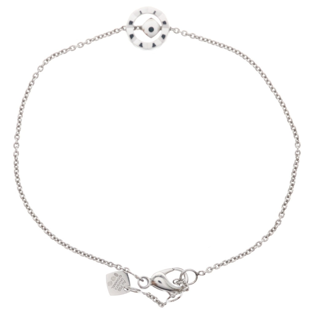 CHANEL(シャネル) ココ クラッシュ コレクション ブレスレット 18Kホワイトゴールド ダイヤモンド DN2973 J12304 レディース