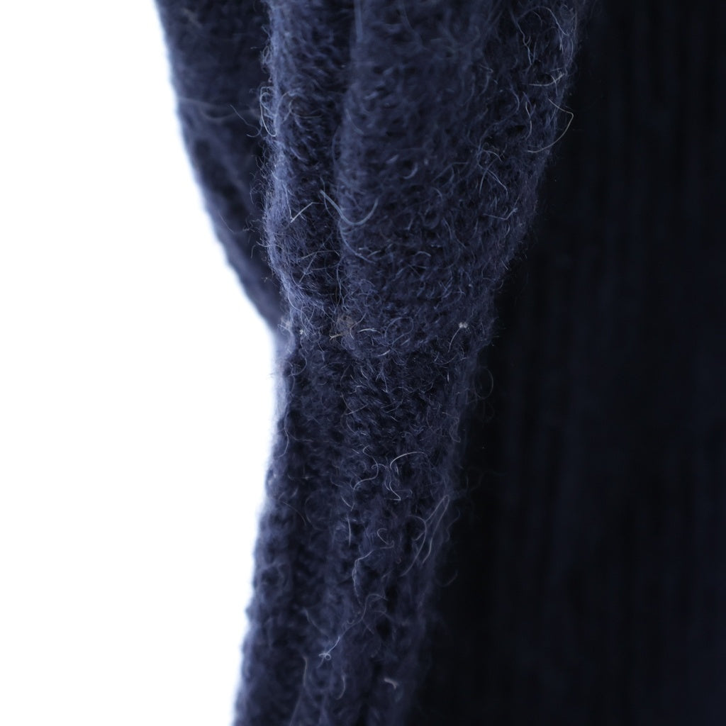 RAF SIMONS(ラフシモンズ) 04AW WAVE期 プルオーバー ニットセーター ネイビー
