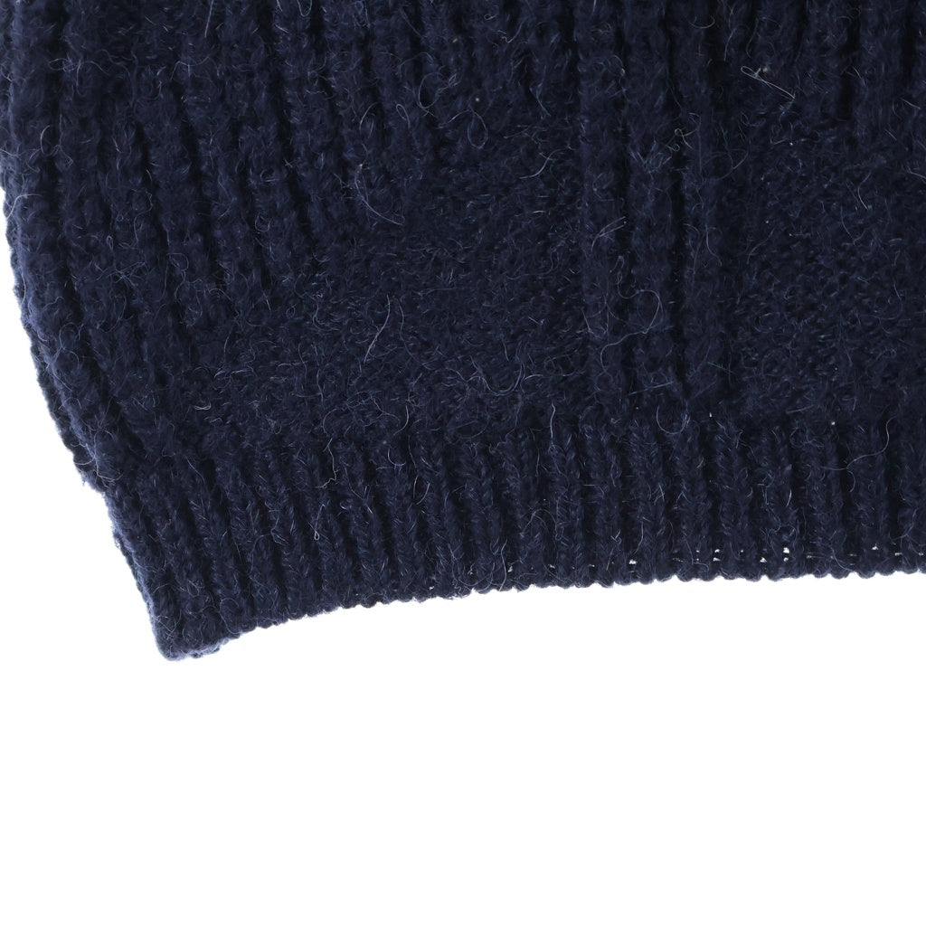 RAF SIMONS(ラフシモンズ) 04AW WAVE期 プルオーバー ニットセーター ネイビー