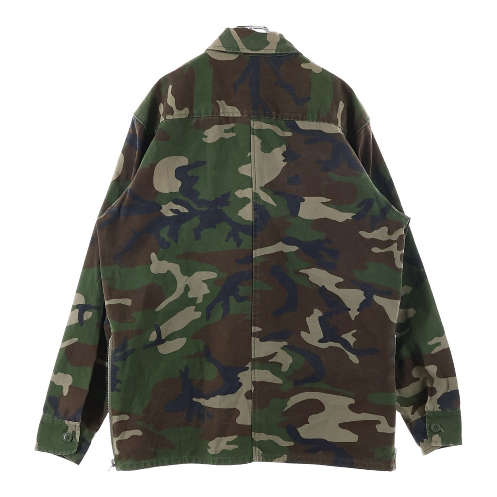 FEAR OF GOD(フィアオブゴッド) 15AW M-65 カモ柄 サイドジップ ミリタリージャケット グリーン