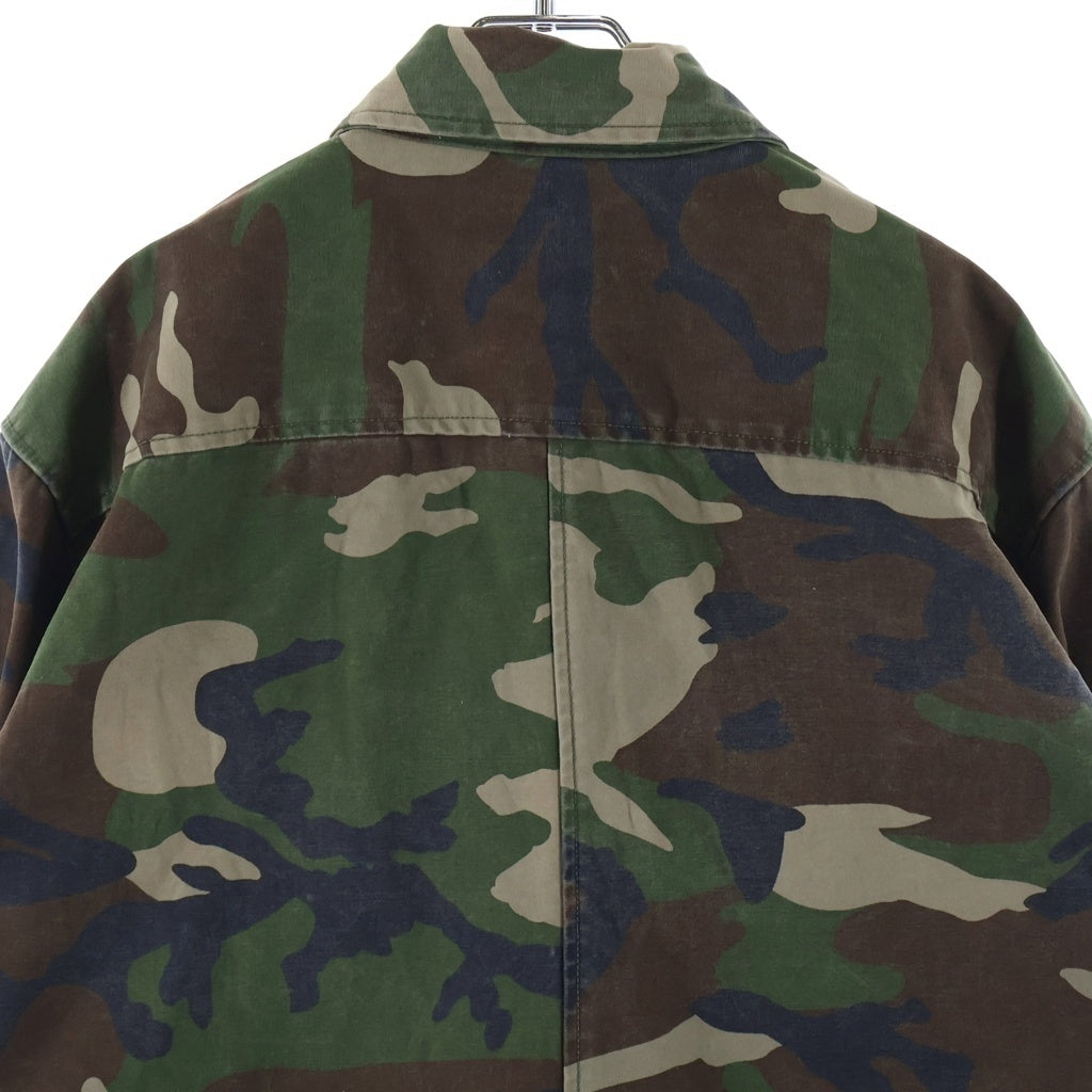 FEAR OF GOD(フィアオブゴッド) 15AW M-65 カモ柄 サイドジップ ミリタリージャケット グリーン
