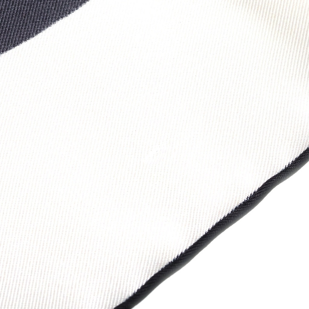 CHANEL(シャネル) 1986-1988 COCO MARK ICON SCARF ココマーク アイコン シルク スカーフ ホワイト レディース