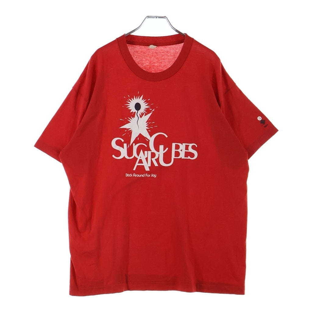 VINTAGE(ヴィンテージ) 90s SUGAR CUBES Stick Around For Joy プリント半袖Tシャツ カットソー