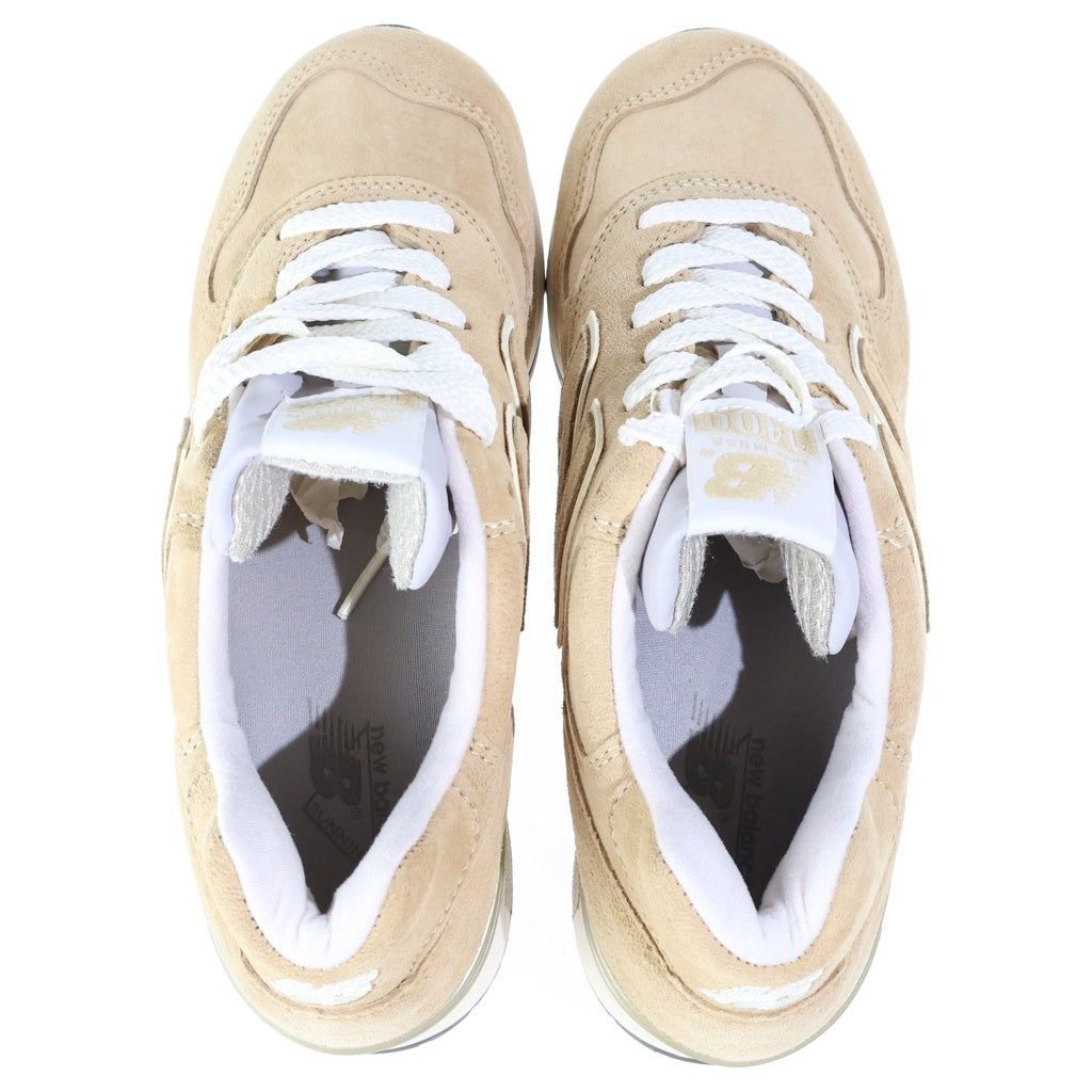 New Balance(ニューバランス) M1400BE スウェードレザー ローカットスニーカー レディース ベージュ US6/24cm