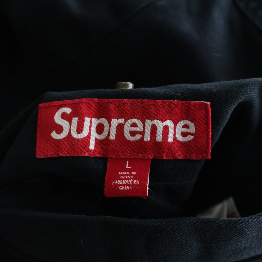 SUPREME(シュプリーム) 26SS Reversible Faux Fur Hooded Work Jacket リバーシブル フェイクファー フーデッドワークジャケット ブラック/ブラウン