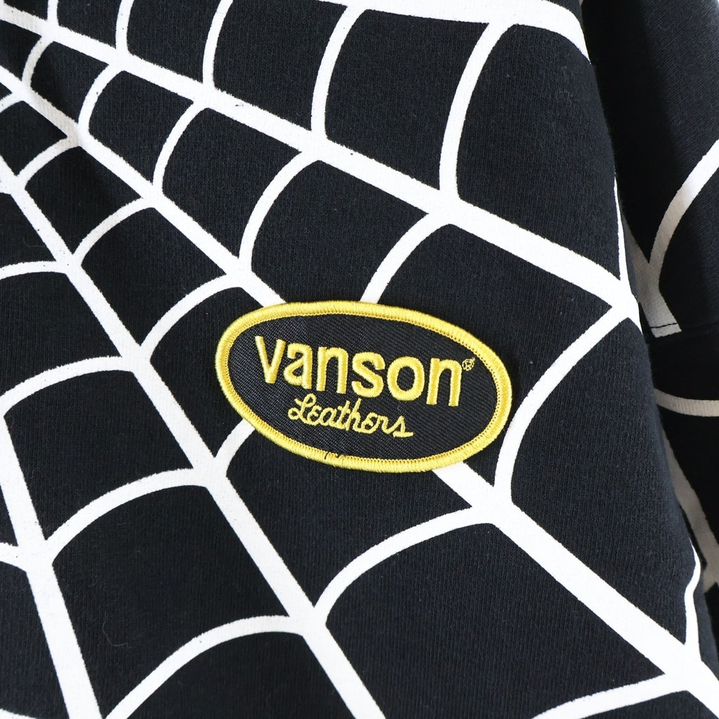 SUPREME(シュプリーム) 26SS ×Vanson Leathers Spider-Man Zip Up Hooded Sweatshirt バンソンレザー スパイダーマン ジップアップフーデッドスウェットシャツ パーカー ブラック