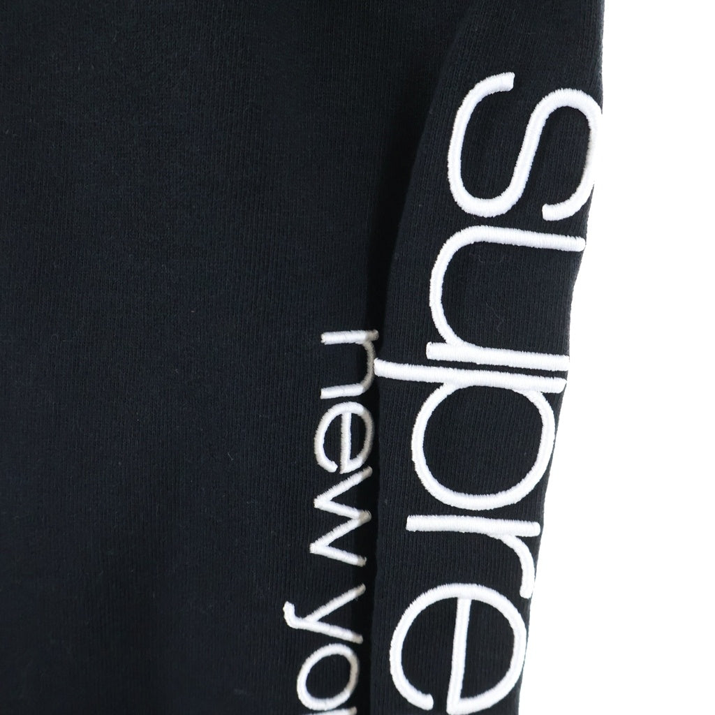 SUPREME(シュプリーム) 26SS Classic Logo Sweatpant クラシックロゴエンブロイダリー ドローストリング スウェットパンツ ブラック