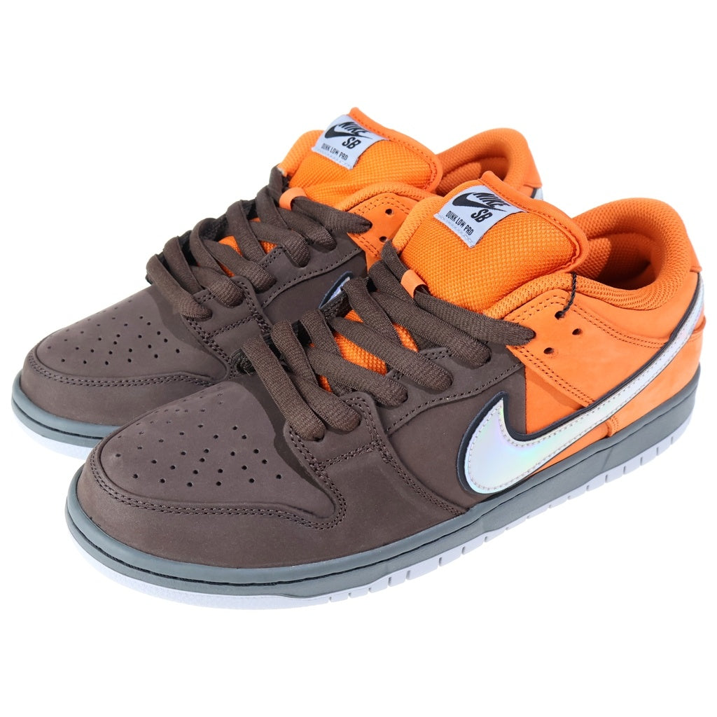 NIKE SB(ナイキエスビー) DUNK LOW PRO PRM MUNI APRIL ダンク プロ ミュニエイプリル ローカットスニーカー ブラウン/オレンジ US10.5/28.5cm IR1888-800