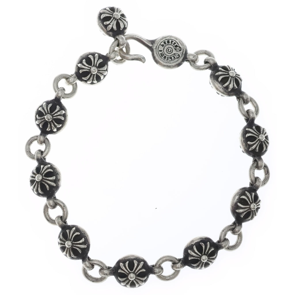 CHROME HEARTS(クロムハーツ) NO2 BALL #2クロスボールブレスレット シルバー BCA176