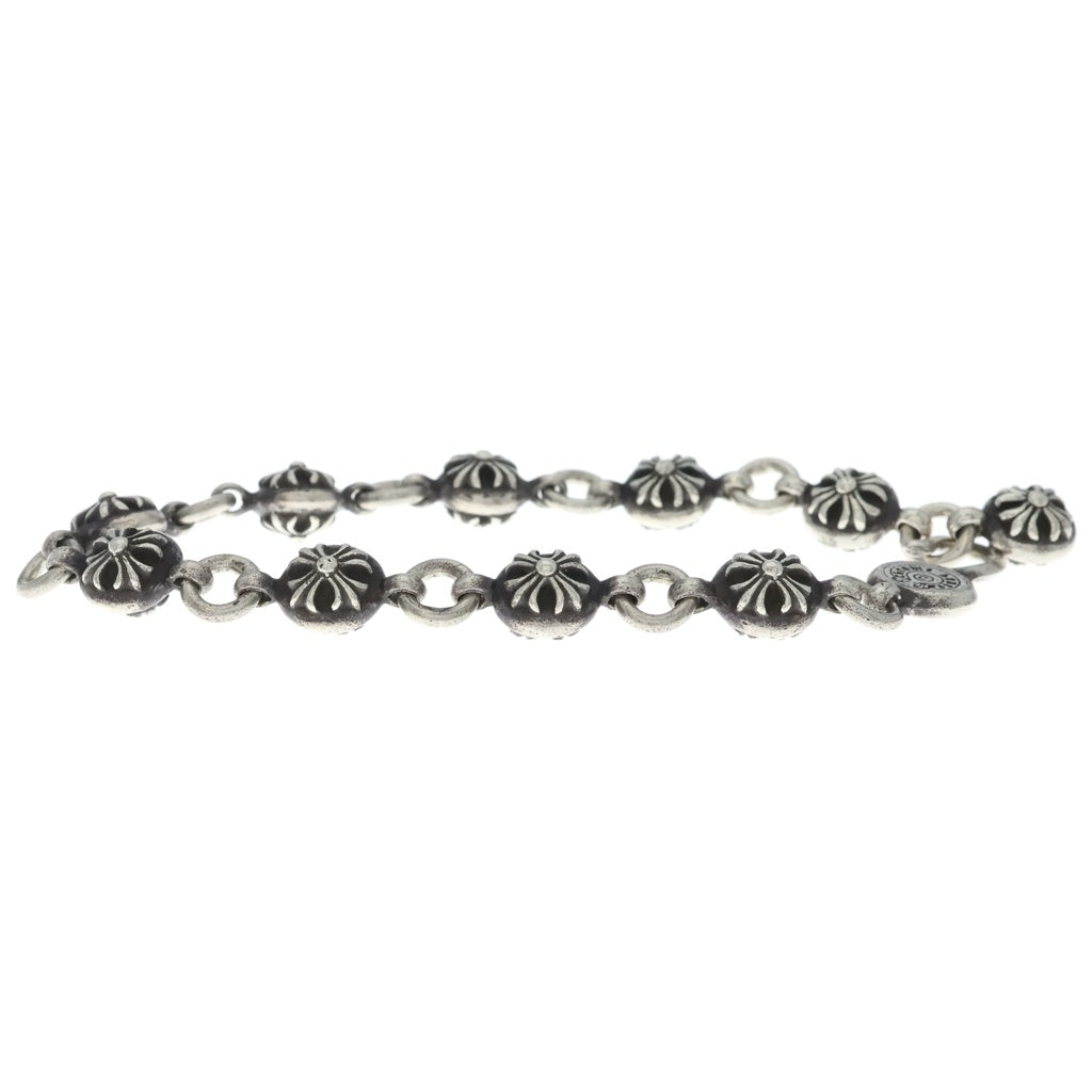 CHROME HEARTS(クロムハーツ) NO2 BALL #2クロスボールブレスレット シルバー BCA176