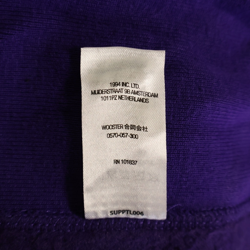 SUPREME(シュプリーム) 21AW Small box Hooded Sweatshirt スモールボックスロゴ プルオーバースウェットパーカー フーディー パープル