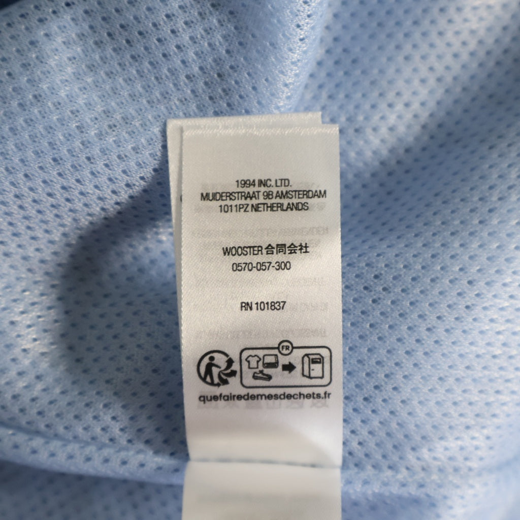 SUPREME(シュプリーム) 26SS Reflective Bandana Anorak リフレクティブバンダナアノラック ハーフジップ フーデッドナイロンジャケット ブルー