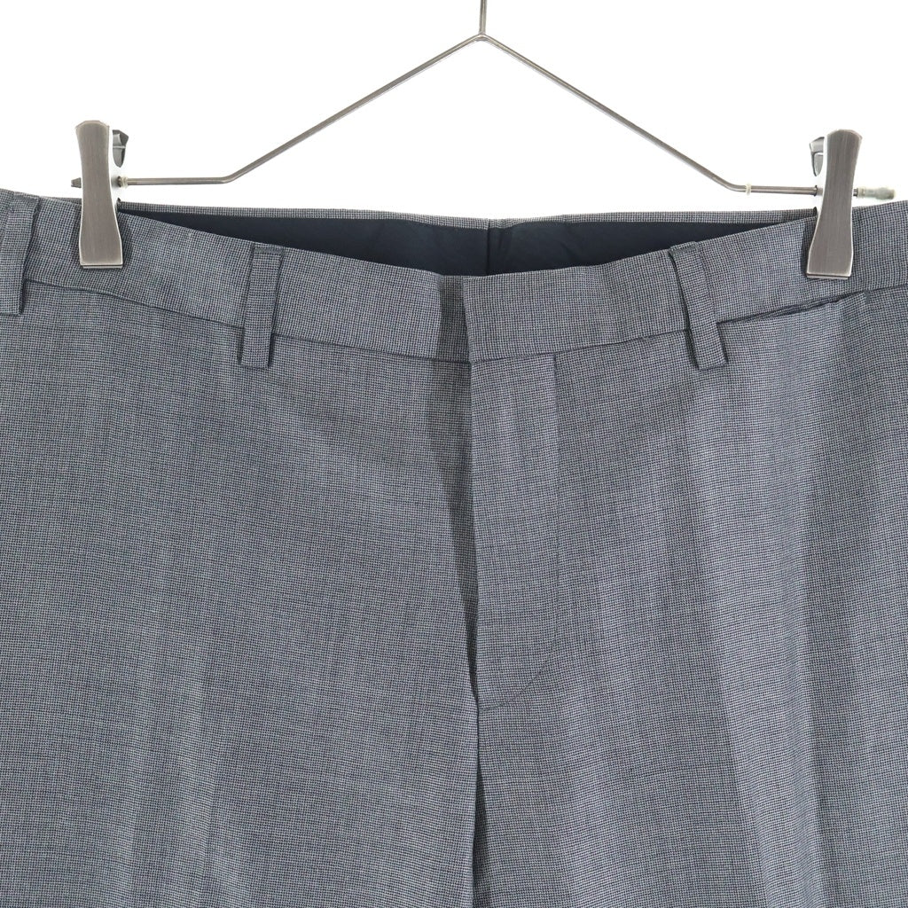 PRADA(プラダ) ウール テーラードジャケット センタープレス スラックスパンツ グレー セットアップ UAF367 R141