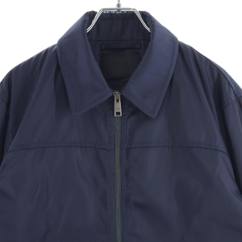 PRADA(プラダ) 22AW BLOUSON DIVISA ディヴィザ ナイロン 中綿 ブルゾンジャケット ネイビー DNA404 S152 282
