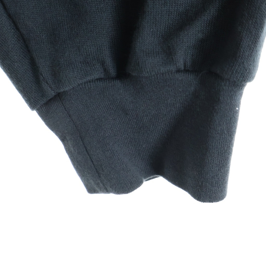 AURALEE(オーラリー) 24AW SUPER HIGH GAUGE SWEAT ZIP BLOUSON スーパーハイケージ スウェット ジップアップ ブルゾン ブラック A24AB01CU
