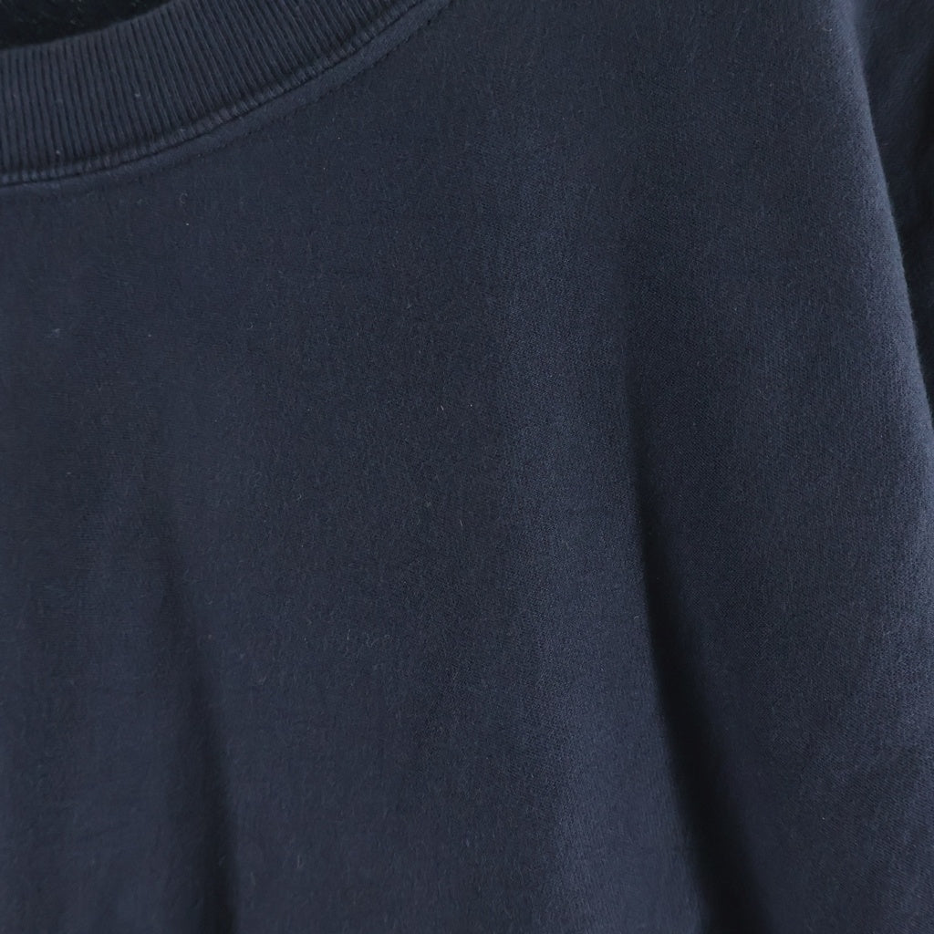 AURALEE(オーラリー) 25SS ELASTIC HIGH GAUGE SWEAT P/Oエラスティック ハイゲージ クルーネック プルオーバースウェットトレーナー ブラック A25SP02NU